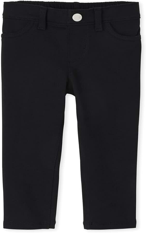Baby Girl and Toddler French Terry Jeggings