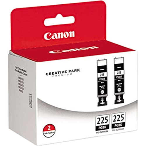 PGI-225 ChromaLife 100+ Black Ink Tanks (4530B007), Pack of 2