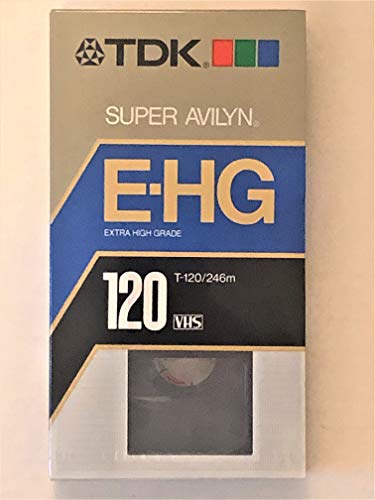 E-HG Ultimate Performance T-120 Video Cassette Tape, 1 count