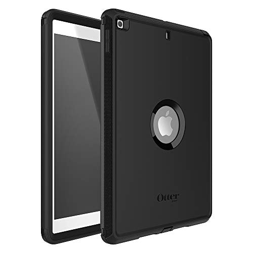DEFENDER SERIES Case for iPad 7th, 8th & 9th Gen (10.2" Display - 2019, 2020 & 2021 version) - BLACK