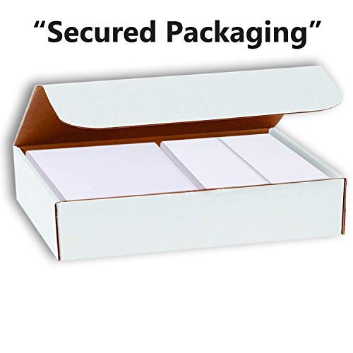 White Thick Cardstock for Notes and Invitations, 4x6, 100 Pack