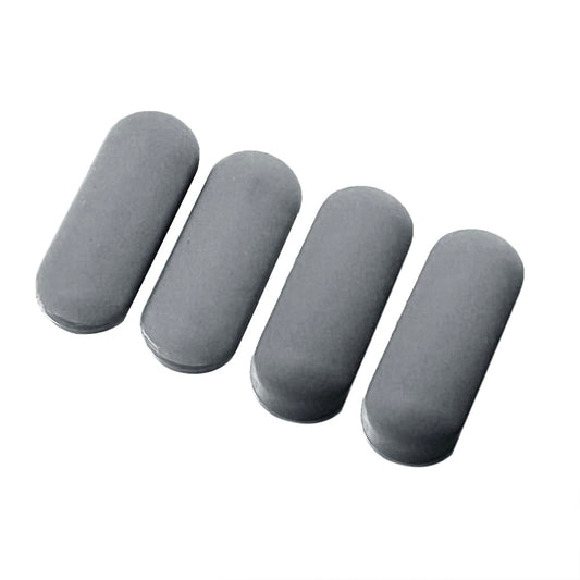 Laptop Bottom Cover Rubber Feet Set, Grey, 4 Pieces