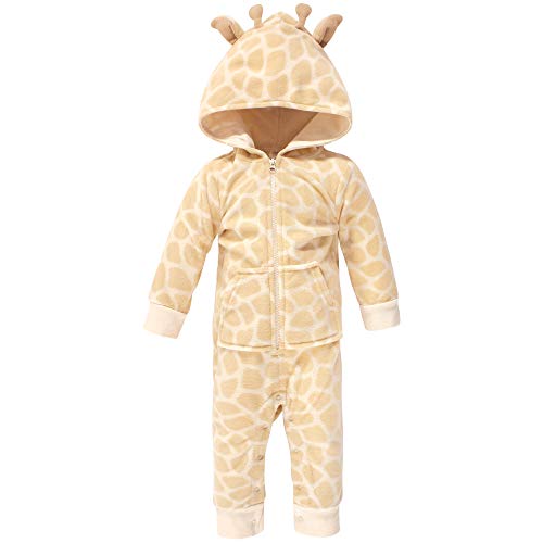 Unisex  and Toddler Fleece Jumpsuits, Coveralls, and Playsuits Giraffe , 0-3 Months