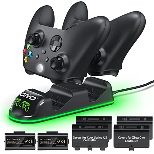 XSX Controller Charger Station with 2 Rechargeable Battery Packs