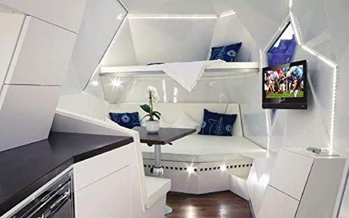 SC-1312 LED Widescreen HDTV & Monitor 13.3", Built-in DVD Player with HDMI, USB, SD & AC/DC Input: DVD/CD/CDR High Resolution and Digital Noise Reduction