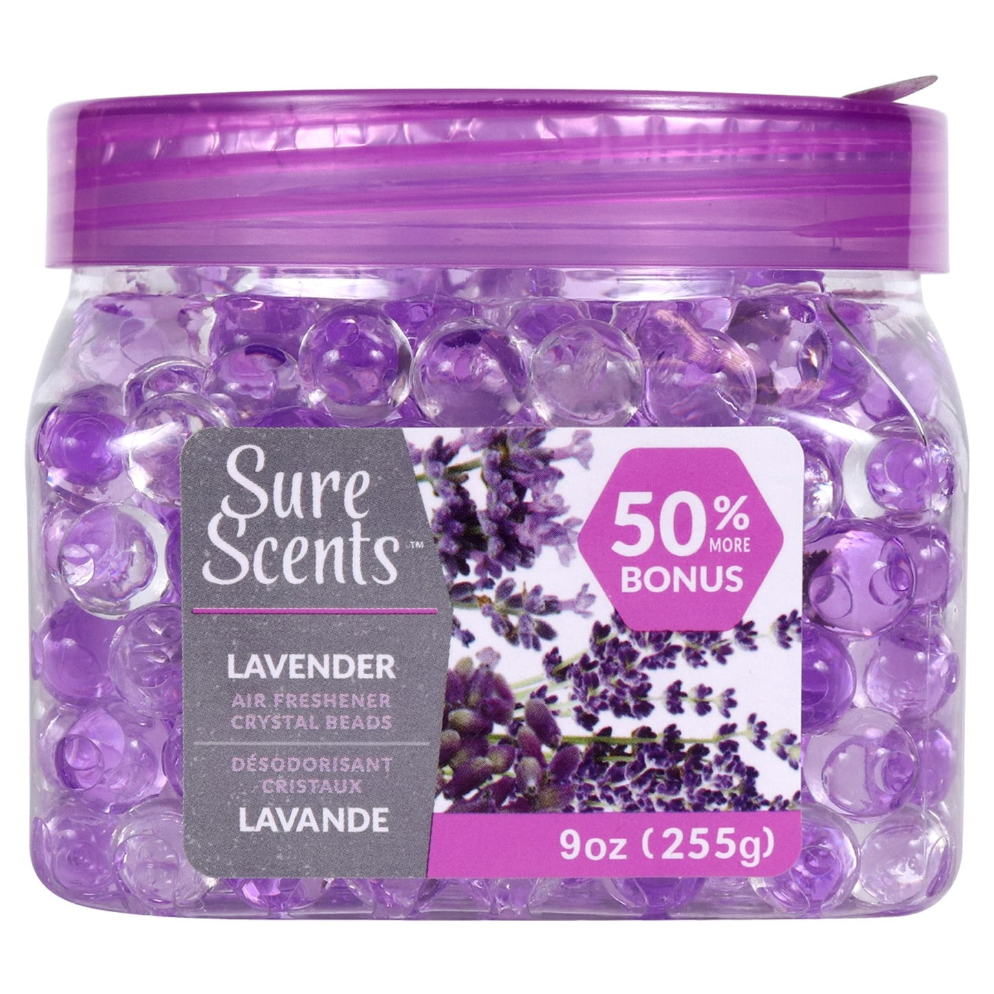 Sure Scents Crystal Beads Air Fresheners, 9 oz. Jars (Pack of 36)
