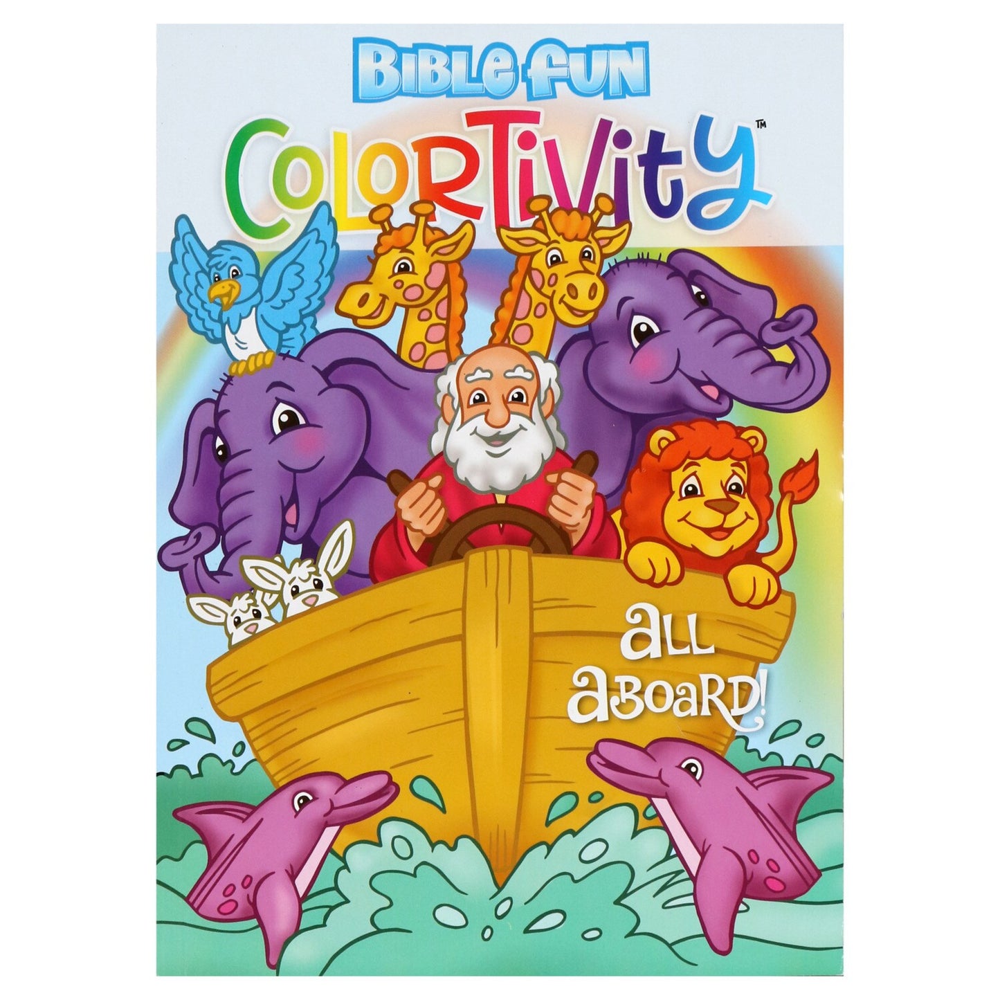 Bible Fun Colortivity Books For Kids, 10x7 in. (Pack of 24)