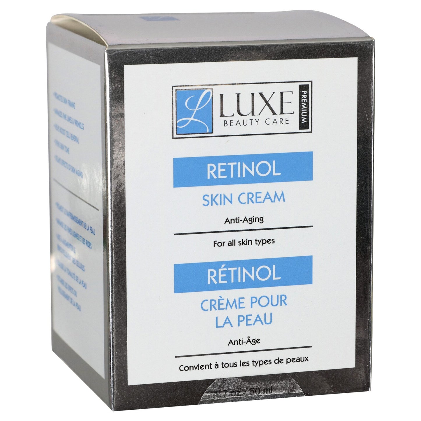 Luxe Beauty Care Retinol Skin Cream, 1.7 oz. (Pack of 24)