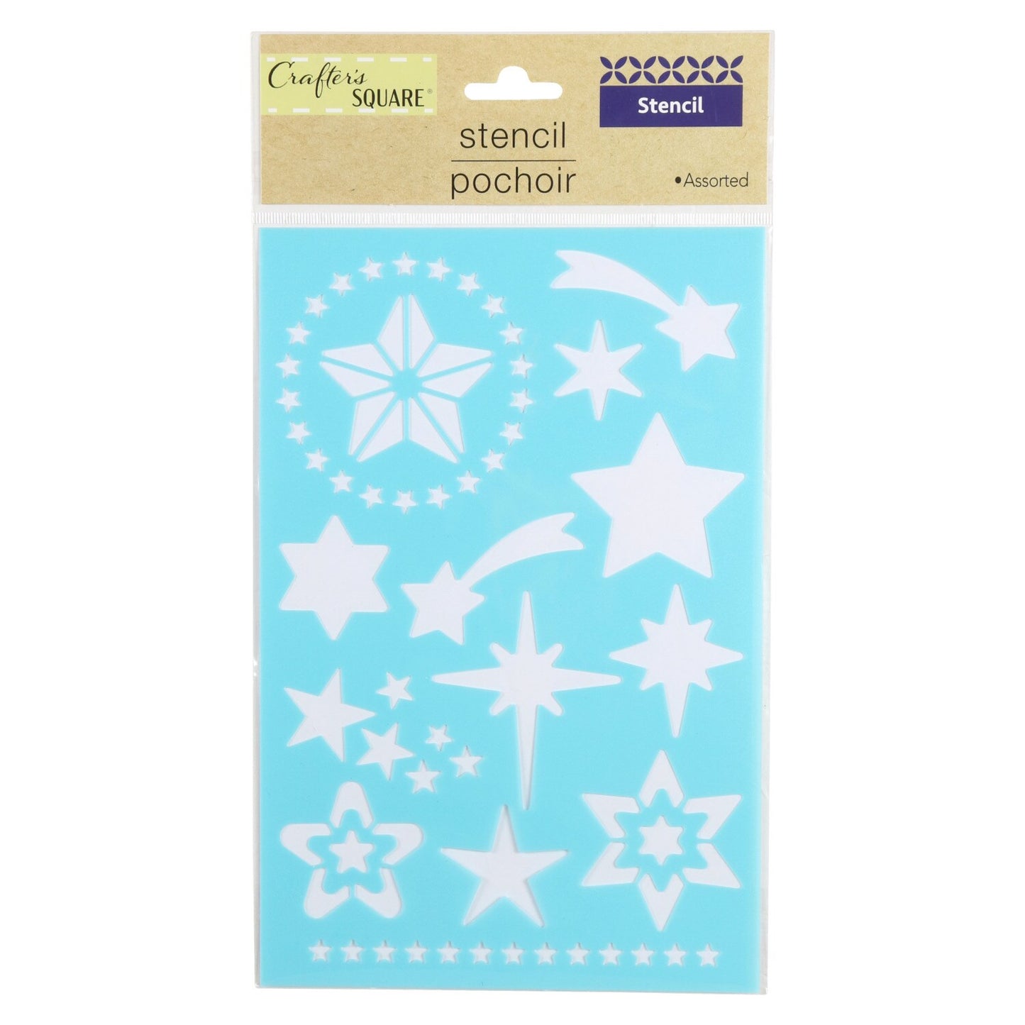 Crafter's Square Themed Stencils (Pack of 36)
