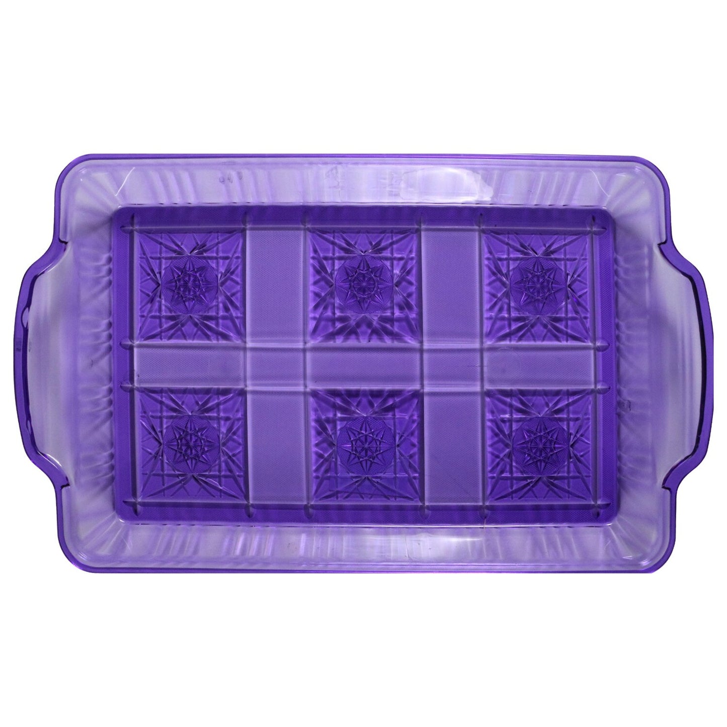 Crafter's Corner Purple Tray, 13x8-in. (Pack of 36)