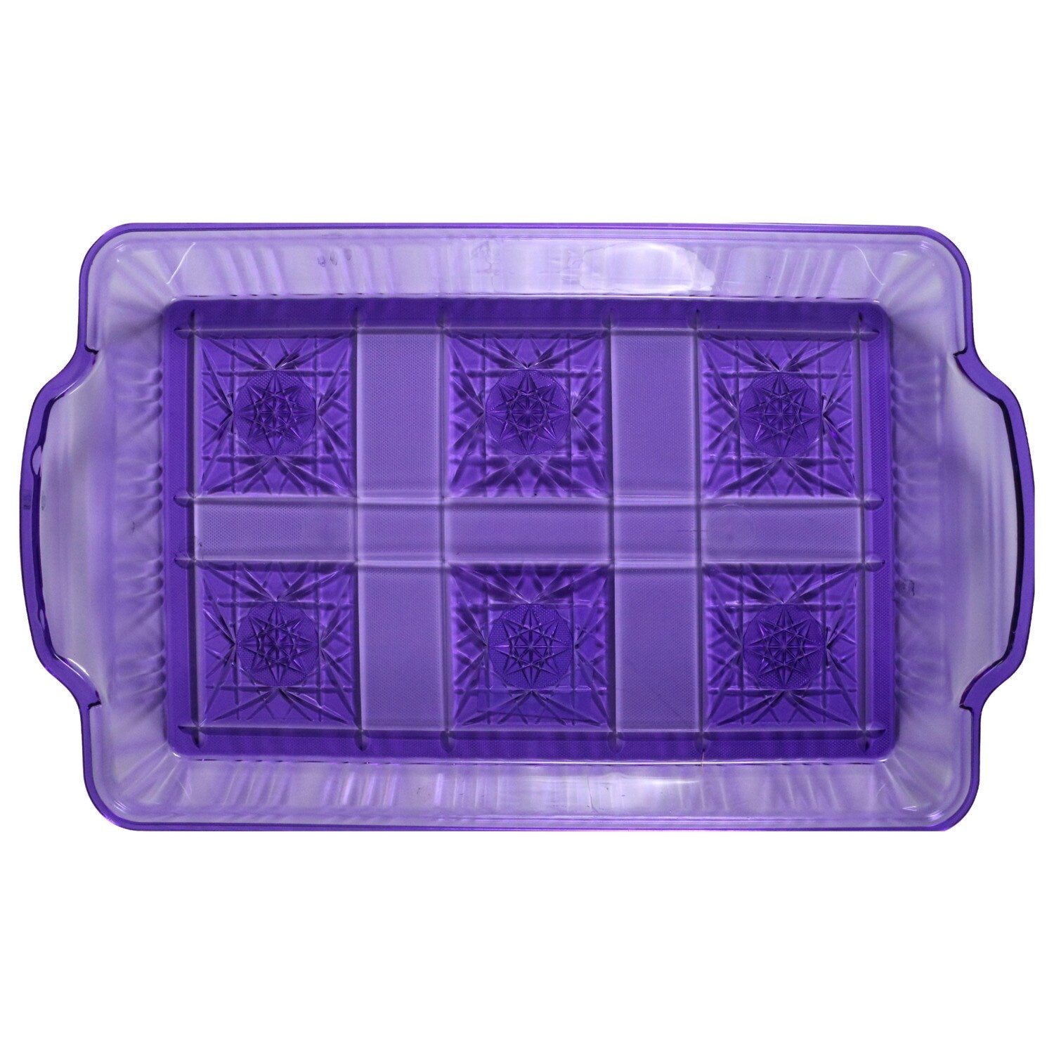 Crafter's Corner Purple Tray, 13x8-in. (Pack of 36)