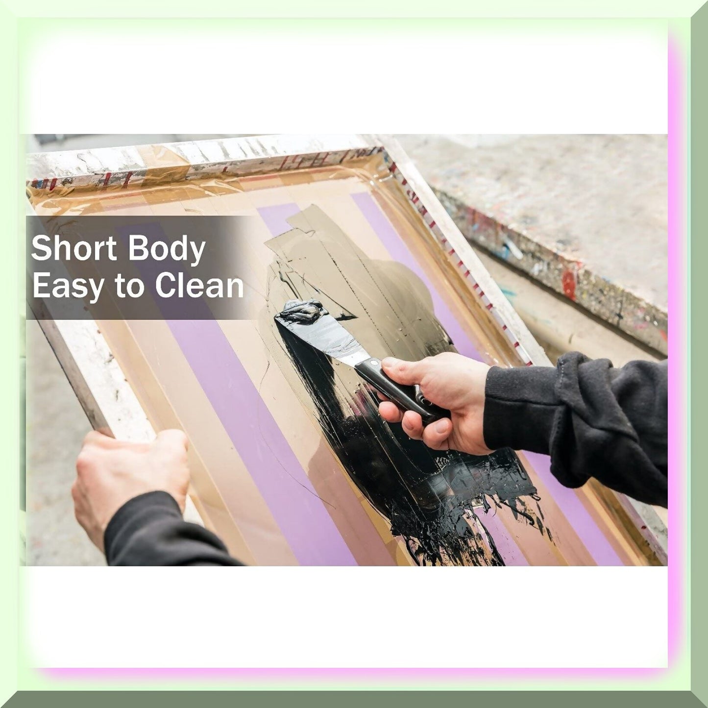 QuickSilver Gray Plastisol Screen Ink Quart