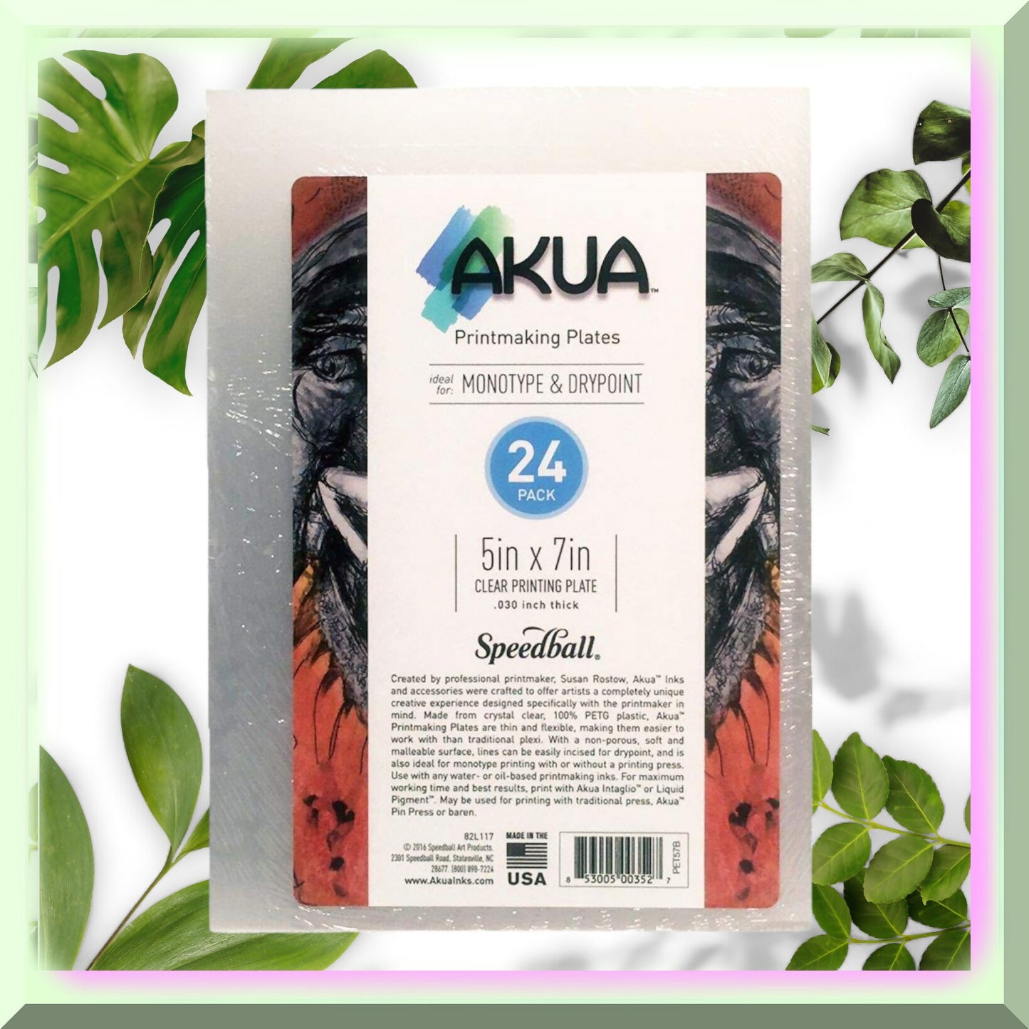 Crystal Impressions Print Plates Pack of 24