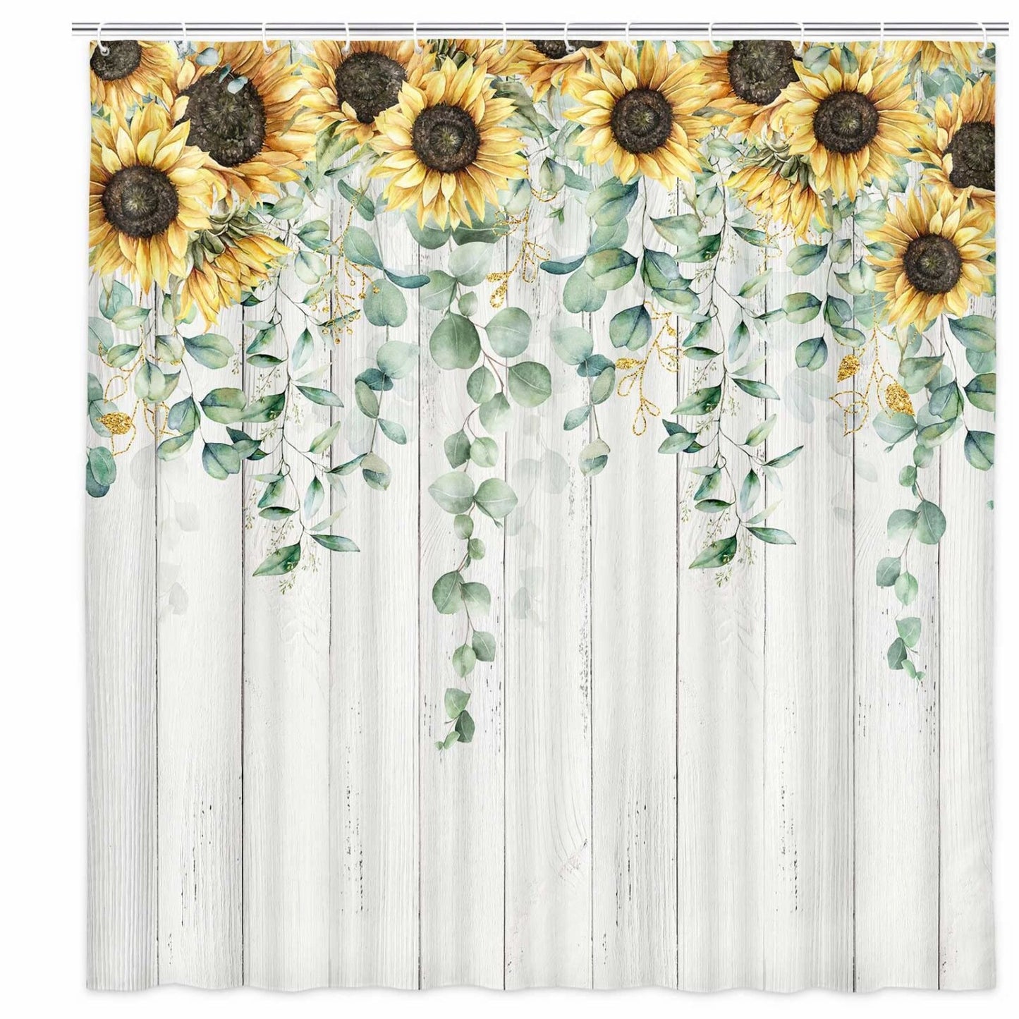 Rustic Farmhouse Shower Curtain 69W x 70L