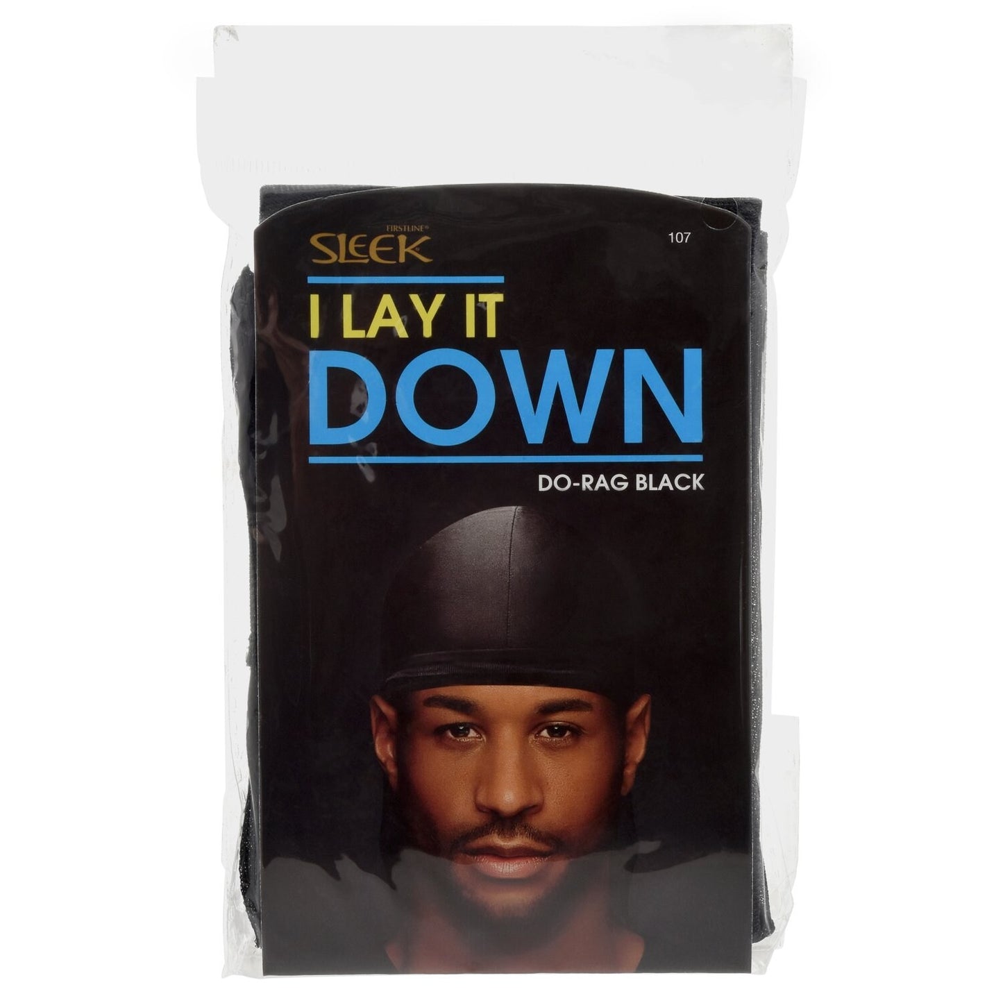 Sleek Black Do-Rags (Pack of 12)