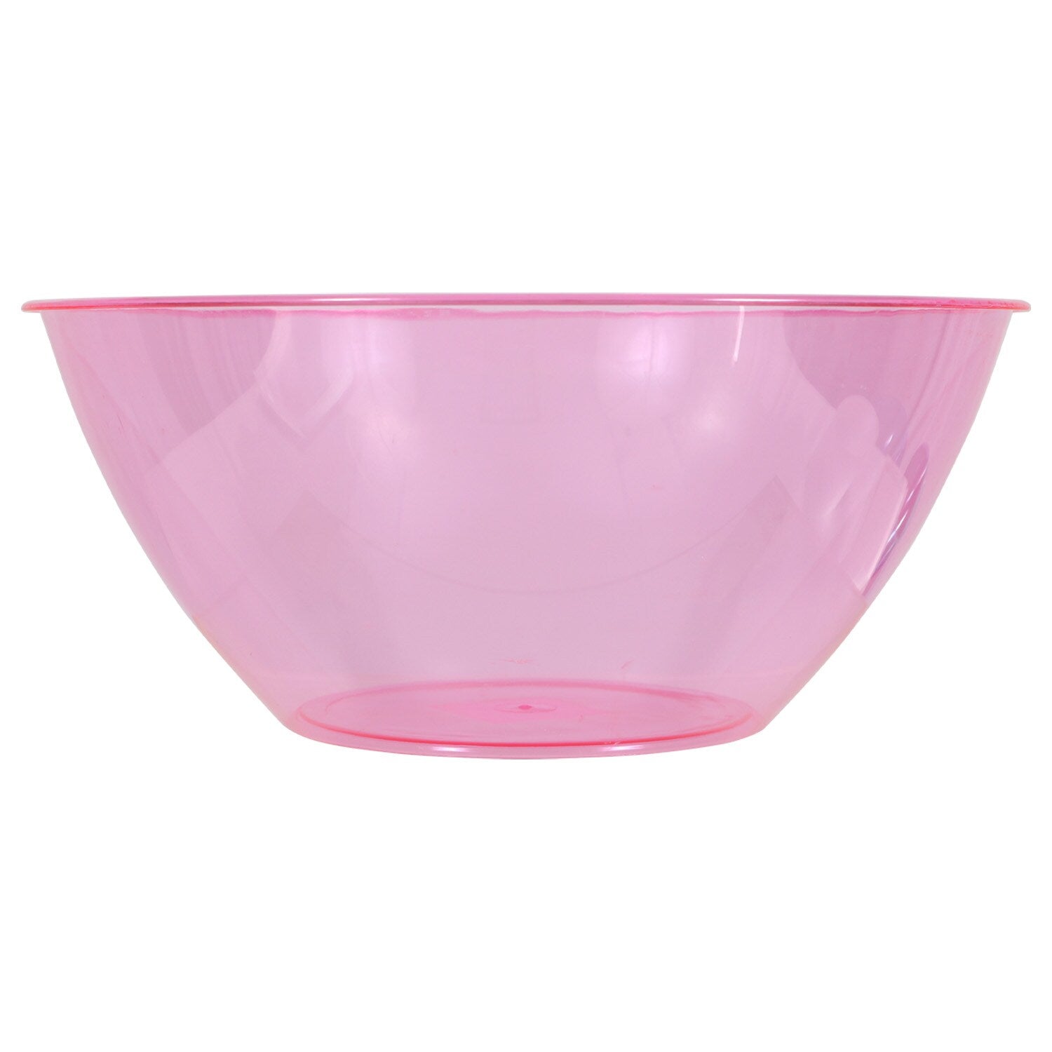 Light Pink Plastic Bowls, 7x11.25-in. (Pack of 24)