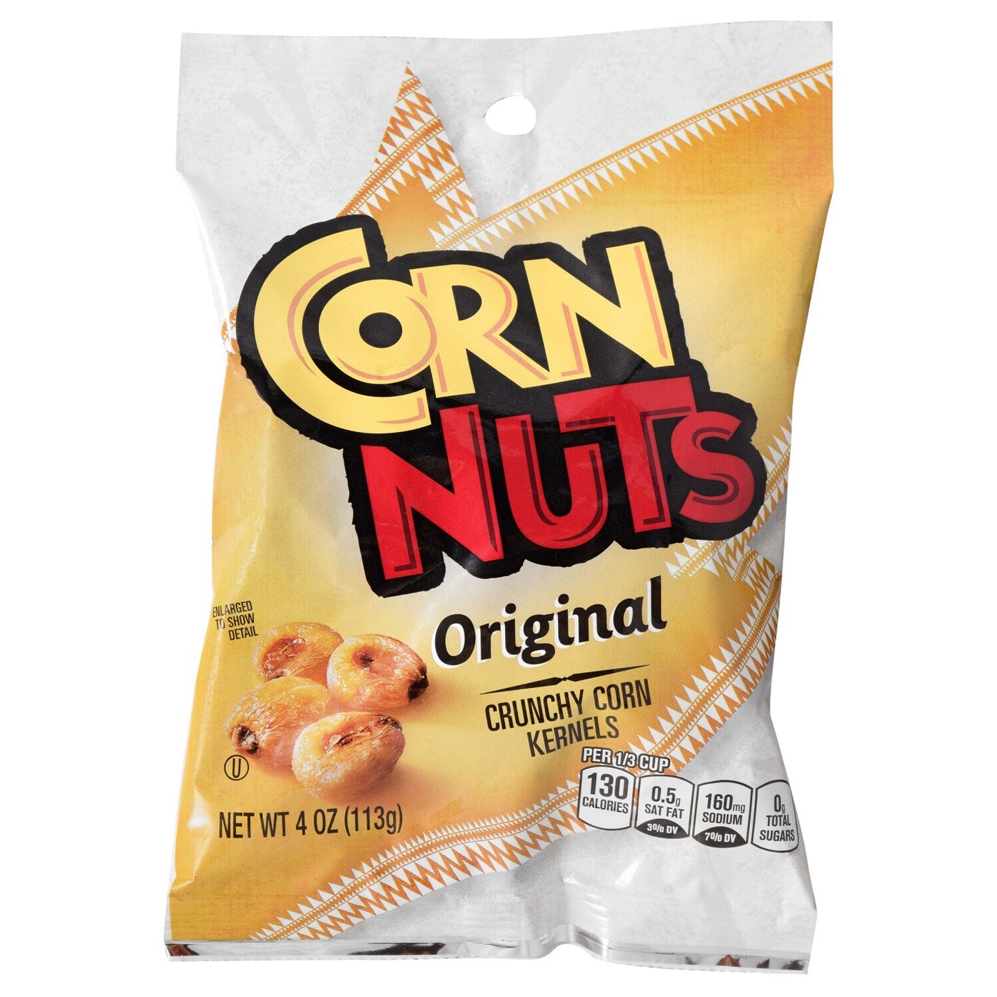 Original Flavor Corn Nuts, 4 oz. Bags (Pack of 12)