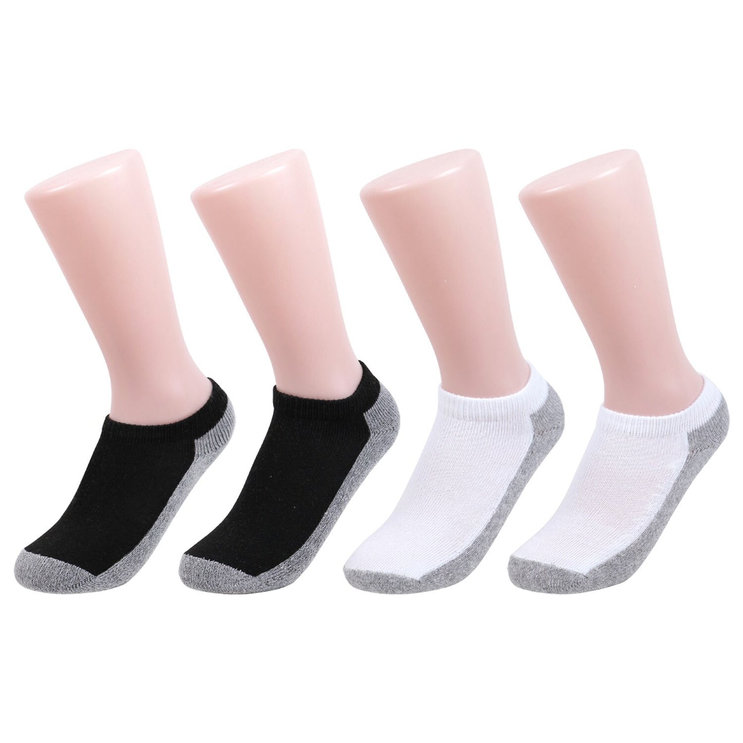 Juncture Kids 1/2 Cushion Lowcut Socks, 2-Pair Packs (Pack of 36)
