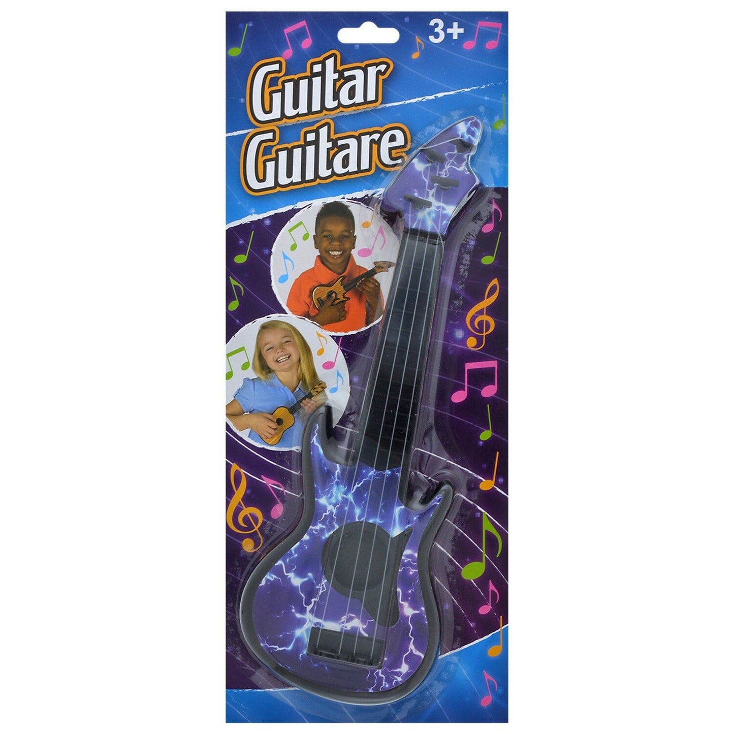 Miniature Toy Guitars, 11x3.875 in. (Pack of 24)