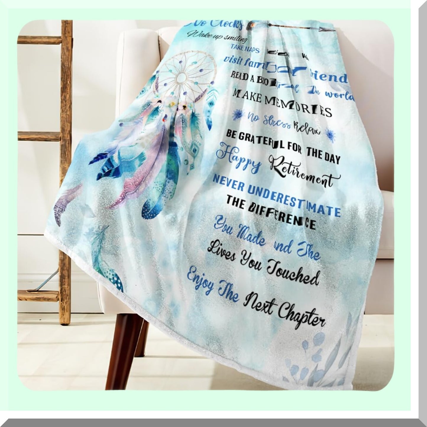 CozyFarewell 2023: Warm Throw Blanket for Retirement, Goodbye & Farewell Gifts for Coworkers