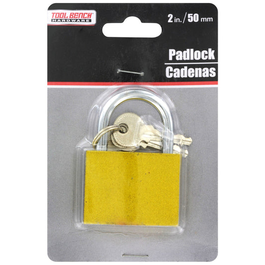 Tool Bench Hardware Padlocks with Keys (Pack of 36)