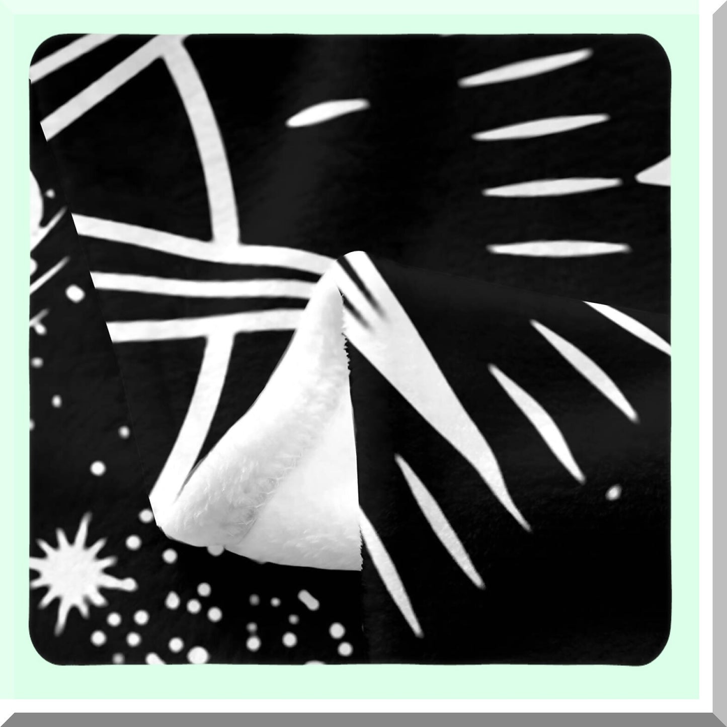 Celestial Dreams All-Season Fleece Blanket - Tree of Life, Gothic Moth, Sugar Skull, Trippy Stars, Bohemian Constellations Flannel Throw