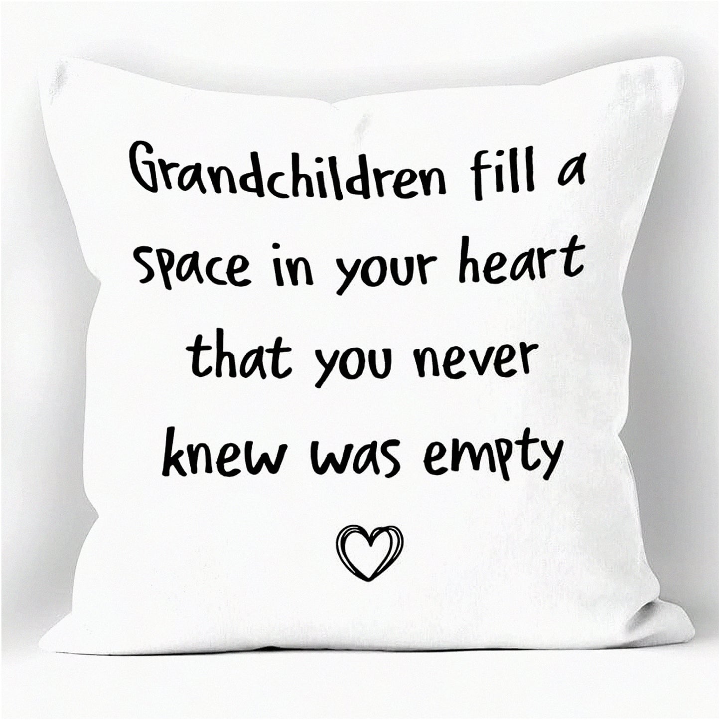 Generations Love Pillow Covers - 18x18, Grandparents Gift Set, Grandkids Grandparents Presents, Grandma Grandpa Decor, Family Heritage Cushion Covers