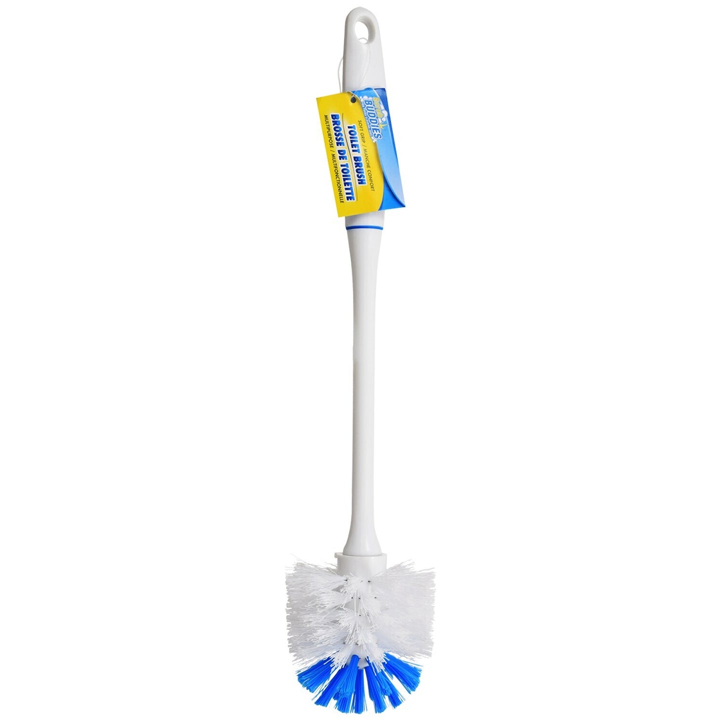 Scrub Buddies Plastic Toilet Bowl Brushes, 11-in. (Pack of 24)