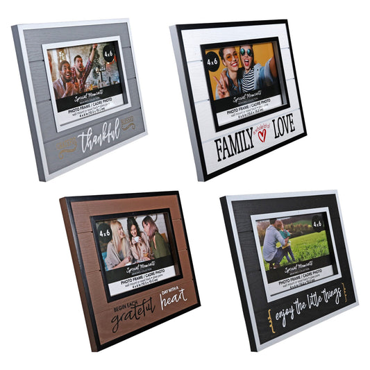 Inspirational Photo Frames for 4x6 in. Photos (Pack of 24)