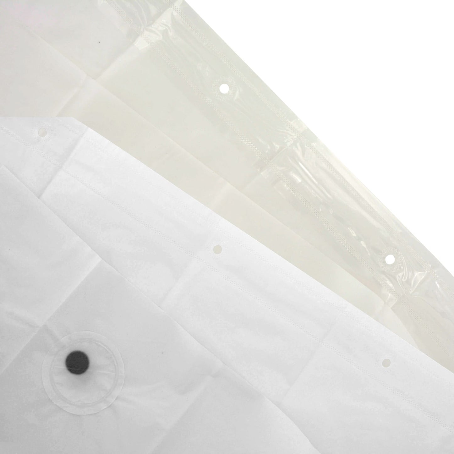 Home Collection Clear PEVA Shower Curtain Liners, 72x70 in. (Pack of 48)