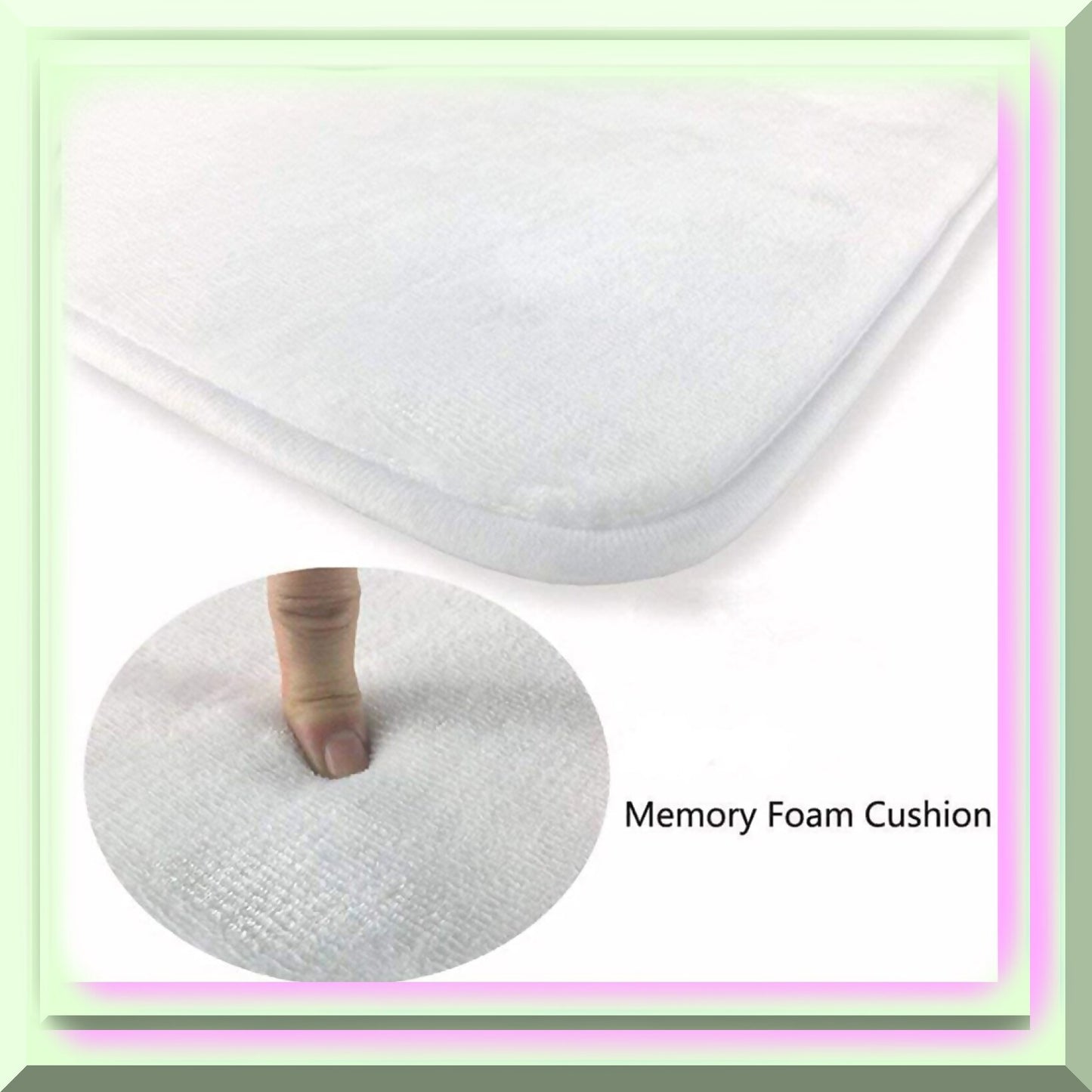 Live Laugh Love Bath Mat 17.8"x29.5" Rustic Teal