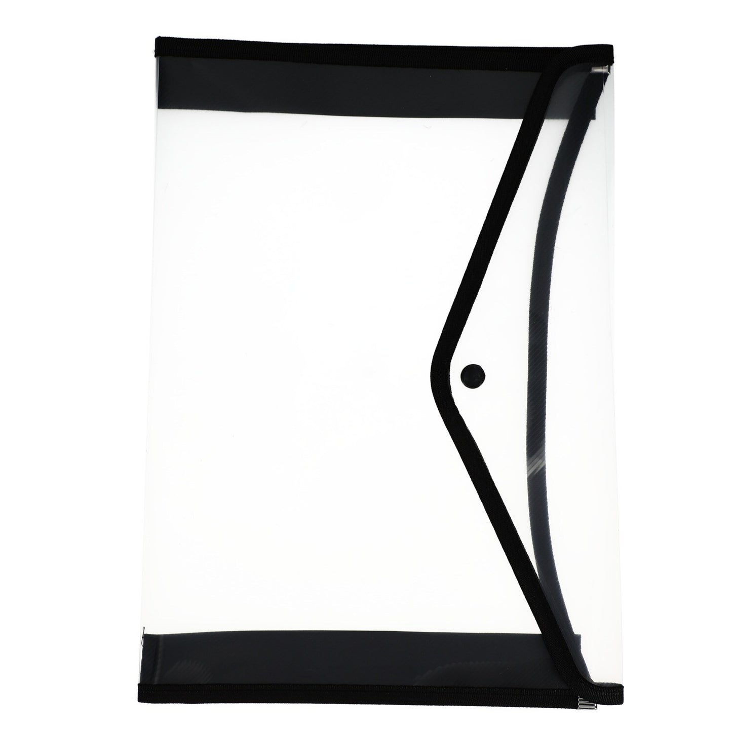 Jot Plastic & Nylon File Folders with Snap Closures, 13x9.5-in. (Pack of 36)