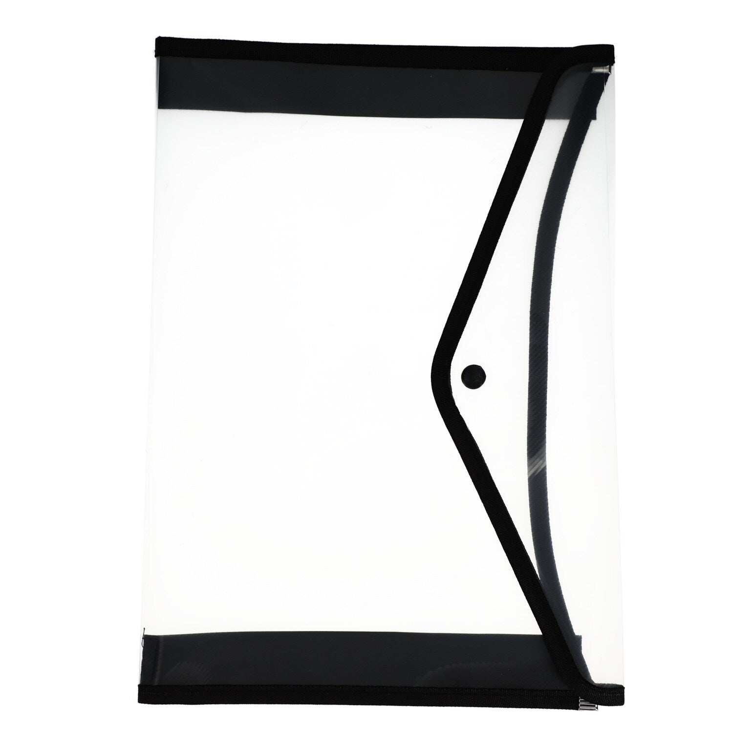 Jot Plastic & Nylon File Folders with Snap Closures, 13x9.5-in. (Pack of 36)