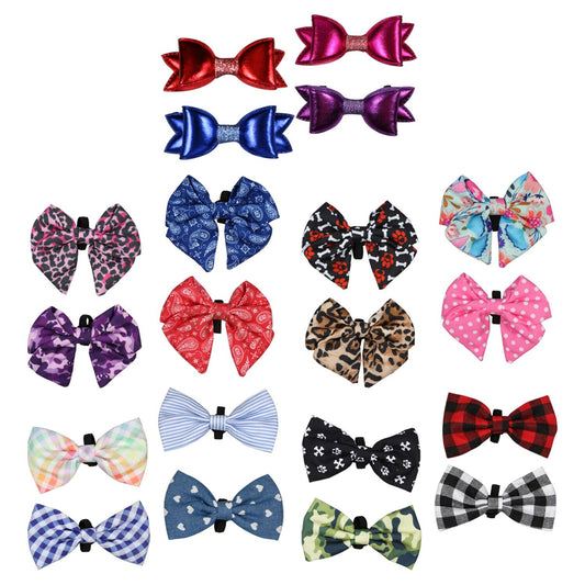 Bow Dog Collar Accessories, 2-pc. Sets (Pack of 36)