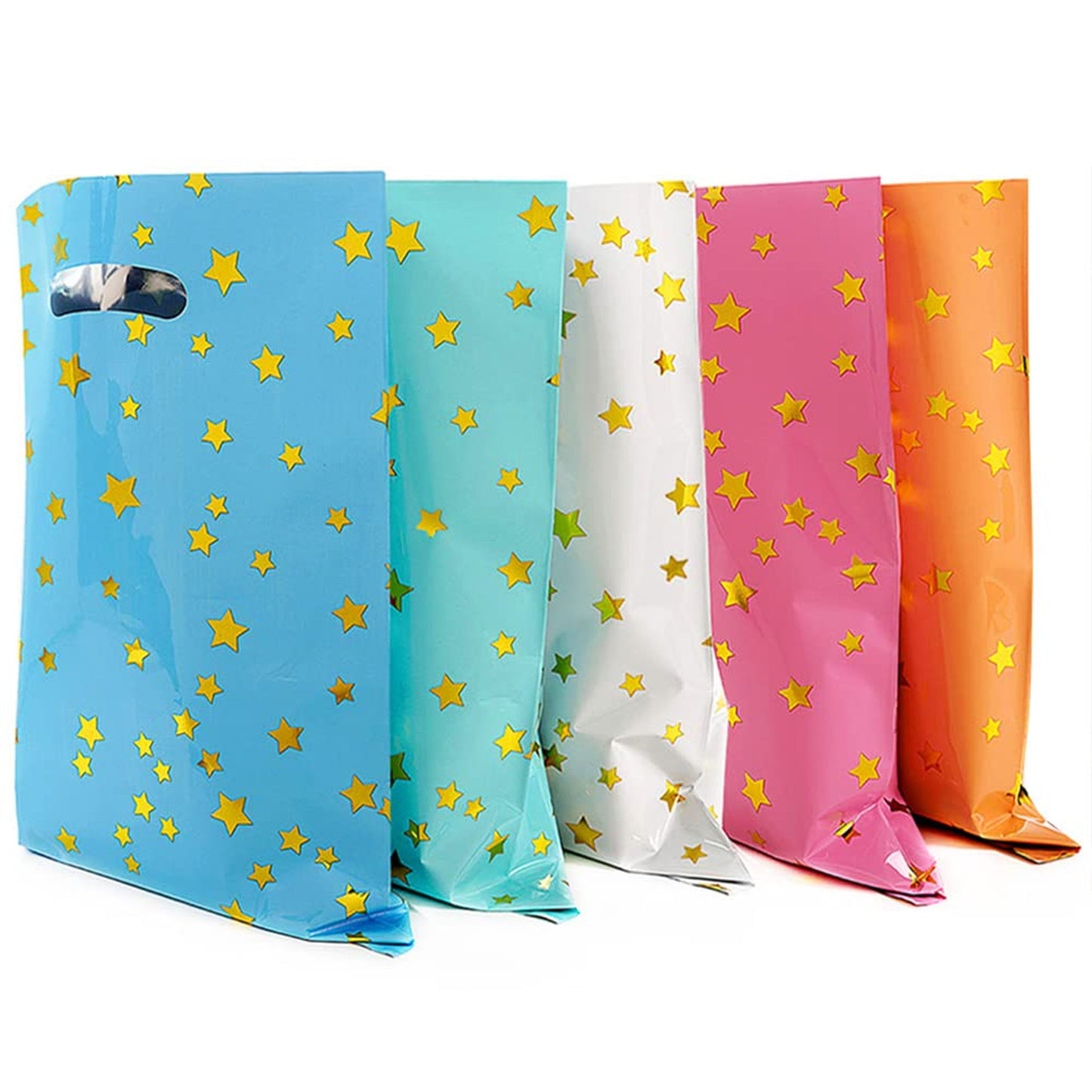40 Pack Colorful Party Favor Bags for Kids and Events