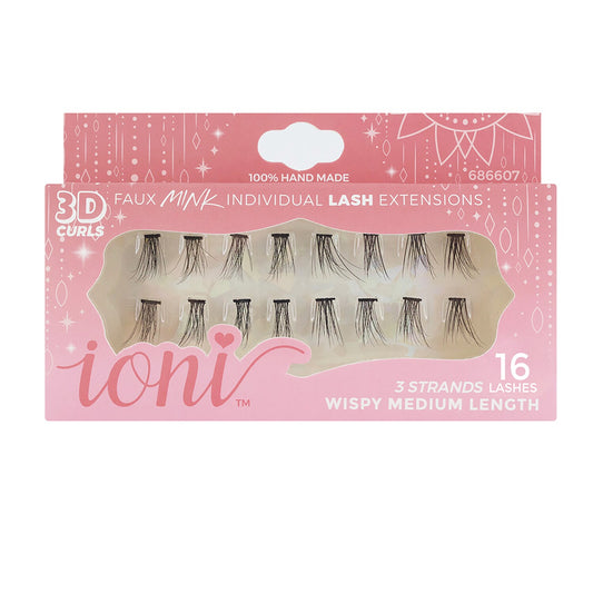 Ioni Medium Length Individual Lash Extensions, 16-ct. Packs (Pack of 36)