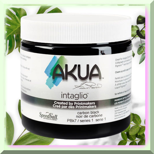 EcoBlack Water-Based Intaglio Ink 8oz Jar