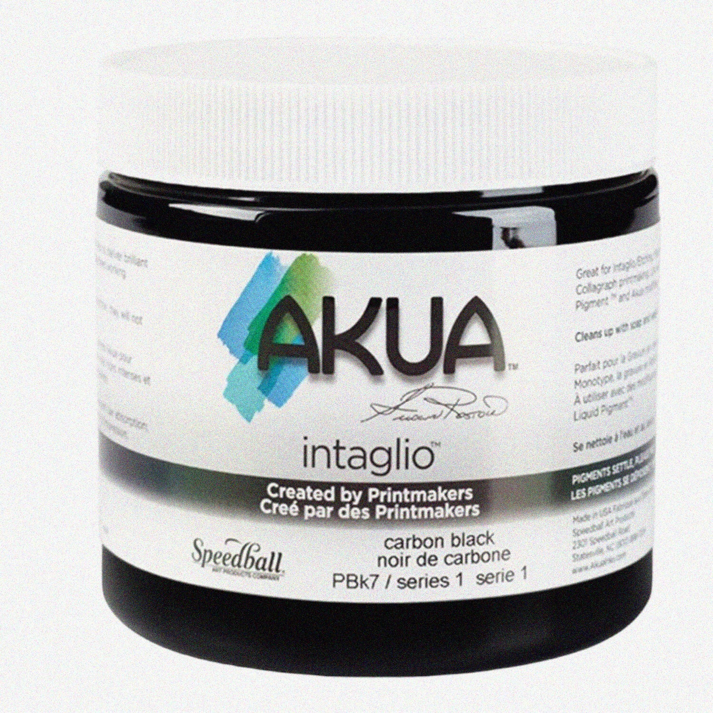 EcoBlack Water-Based Intaglio Ink 8oz Jar