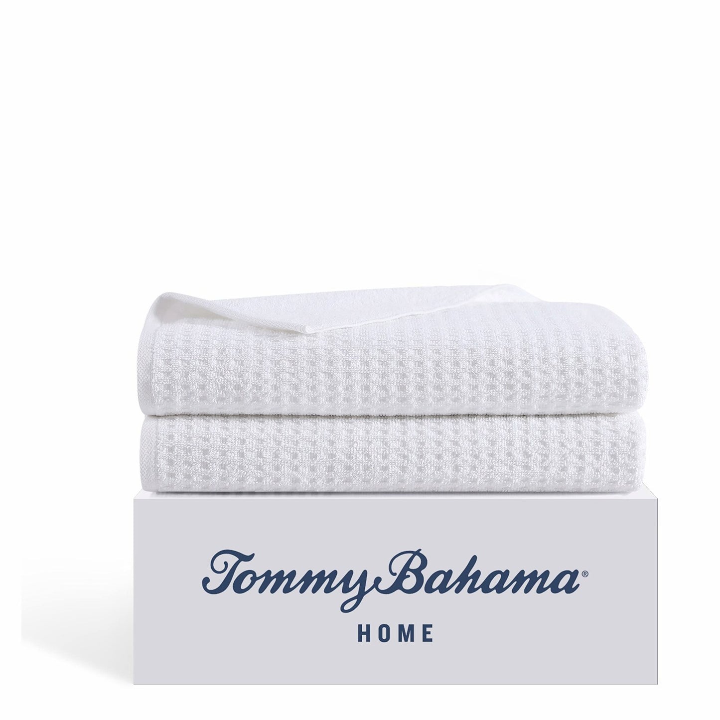 Bath Sheet Set 2-Piece Cotton White 64x34