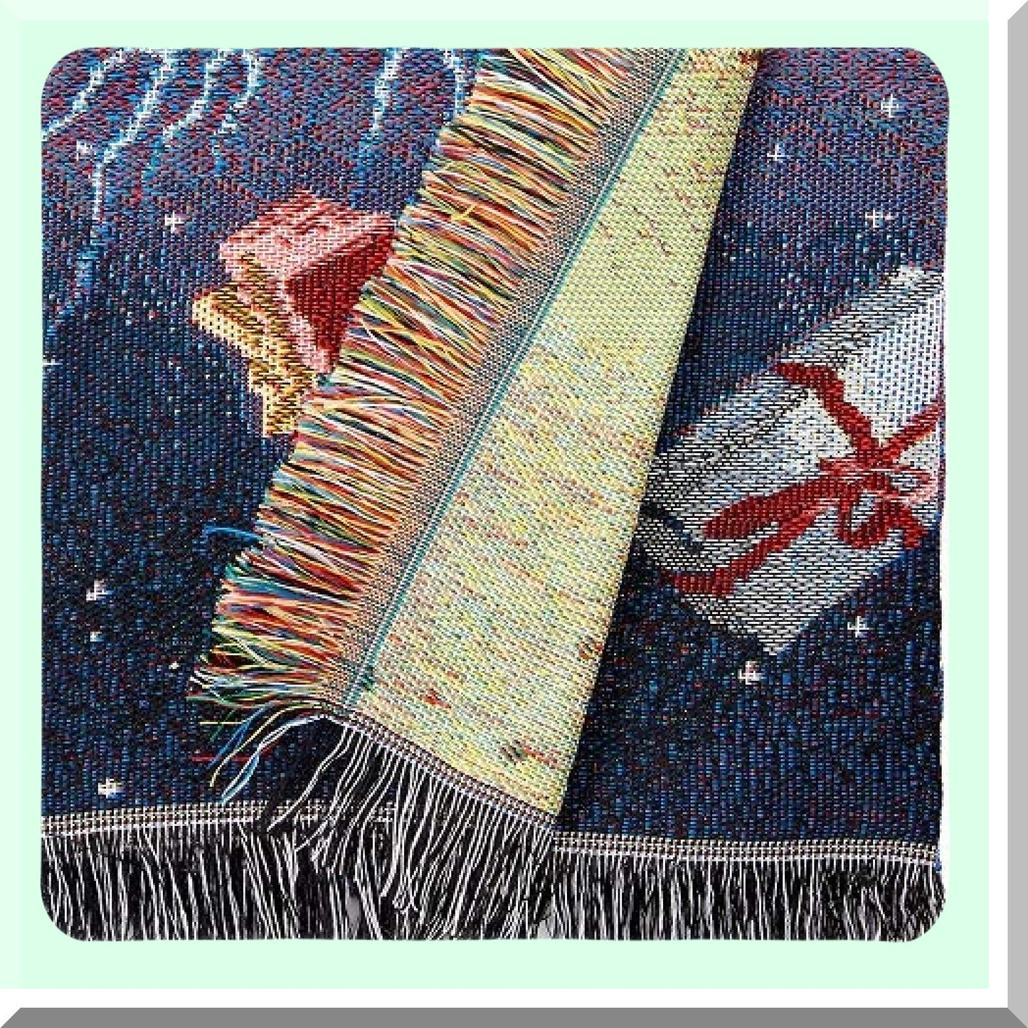 Vacation Adventure Woven Tapestry Throw Blanket - 48x60 Inches, Iconic Chevy Design