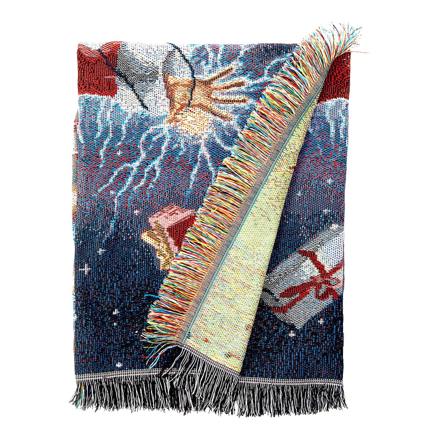 Vacation Adventure Woven Tapestry Throw Blanket - 48x60 Inches, Iconic Chevy Design