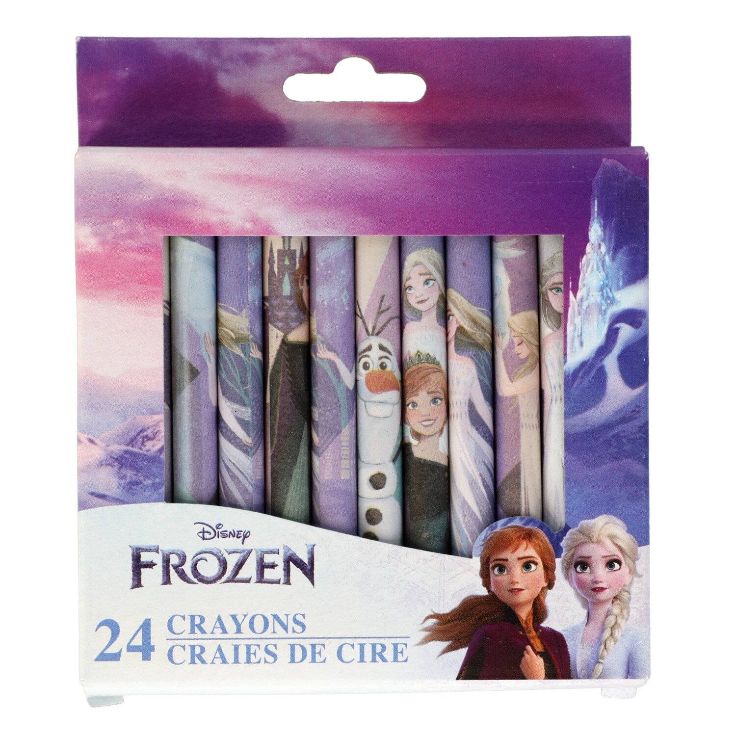 Licensed Crayons, 24-ct. Packs (Pack of 24)