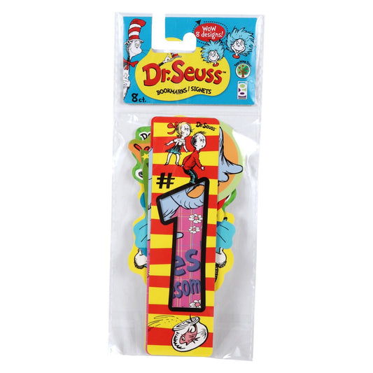 Teaching Tree Dr. Seuss Paper Bookmarks, 8-ct. Packs (Pack of 24)