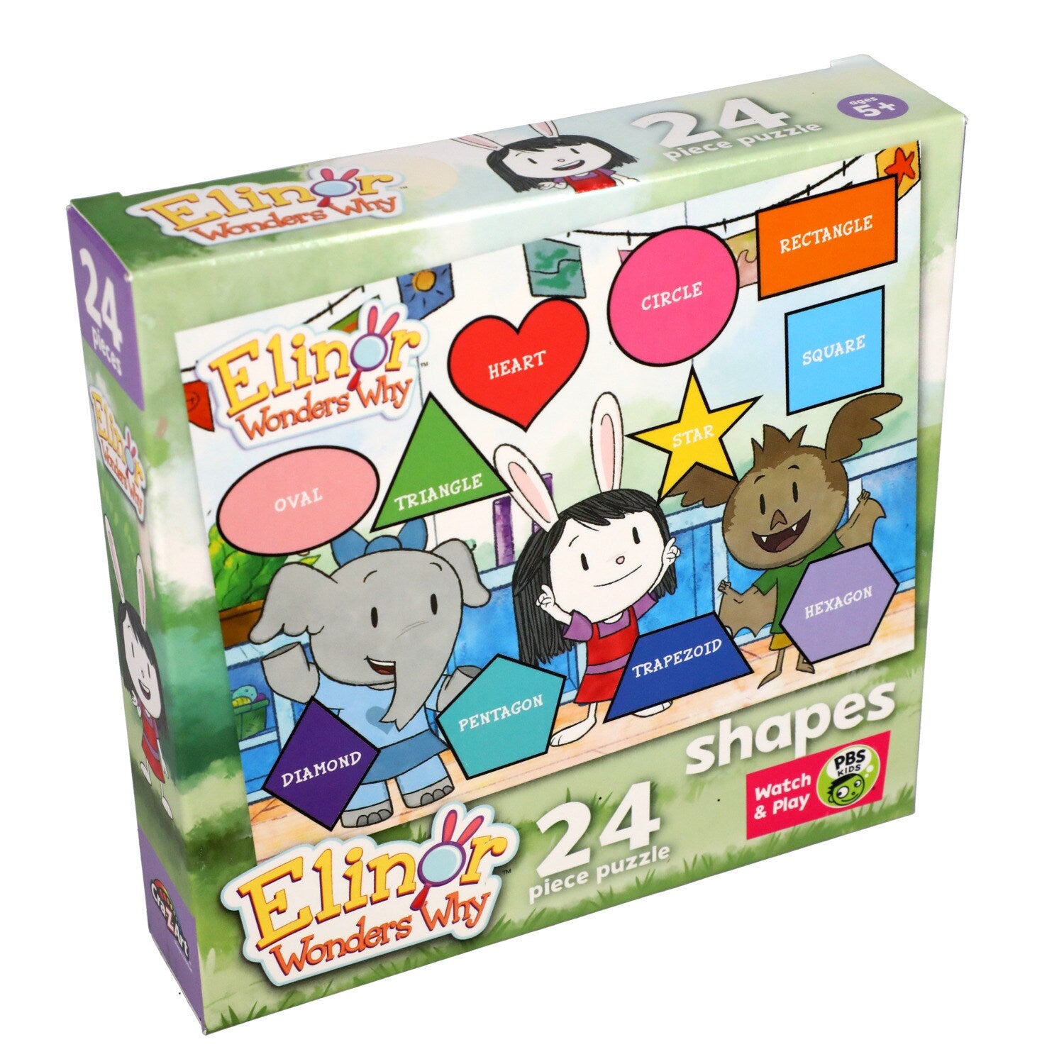 PBS Puzzles, 24-pc. (Pack of 40)