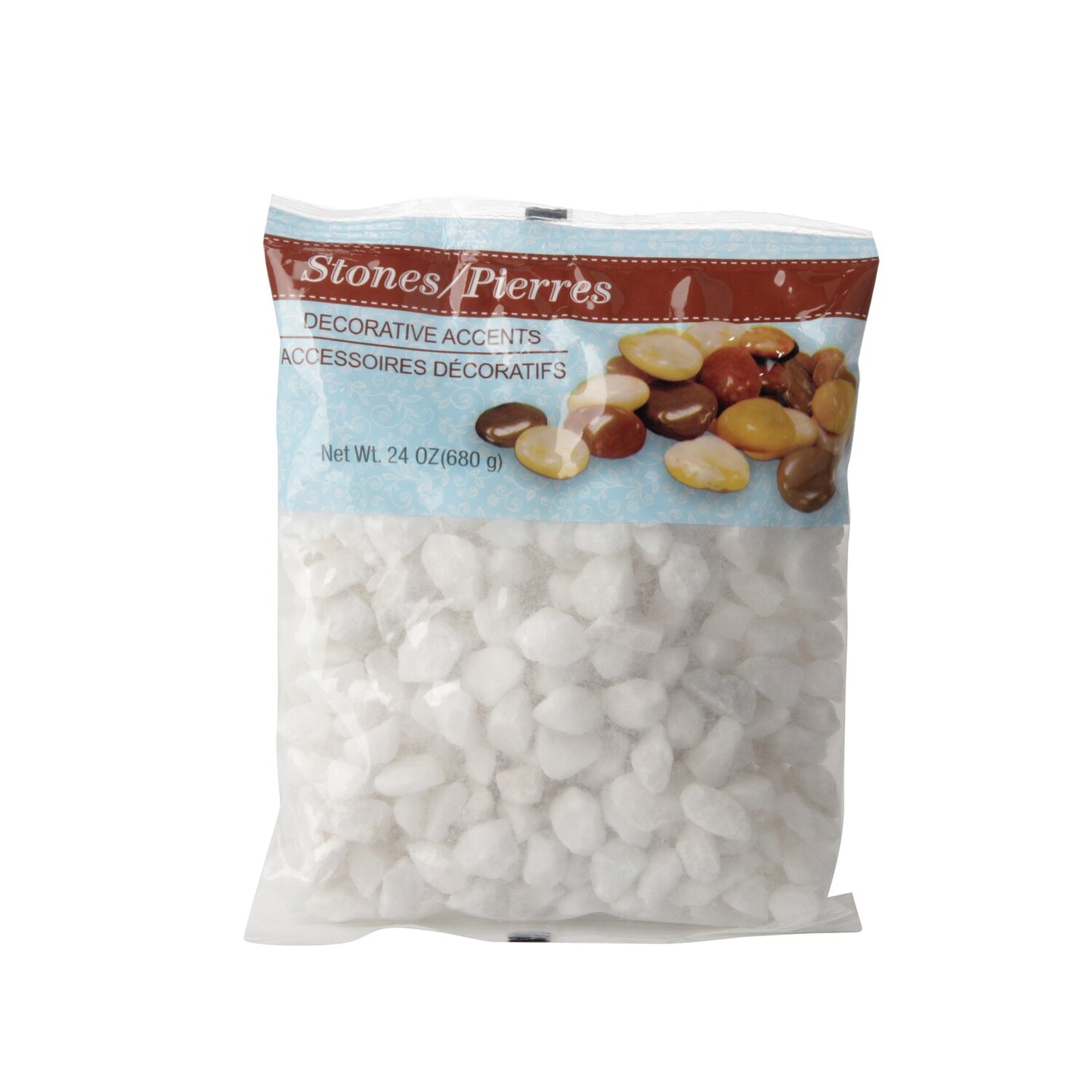 White Marble Accent Stones, 32-oz. Bags (Pack of 4)