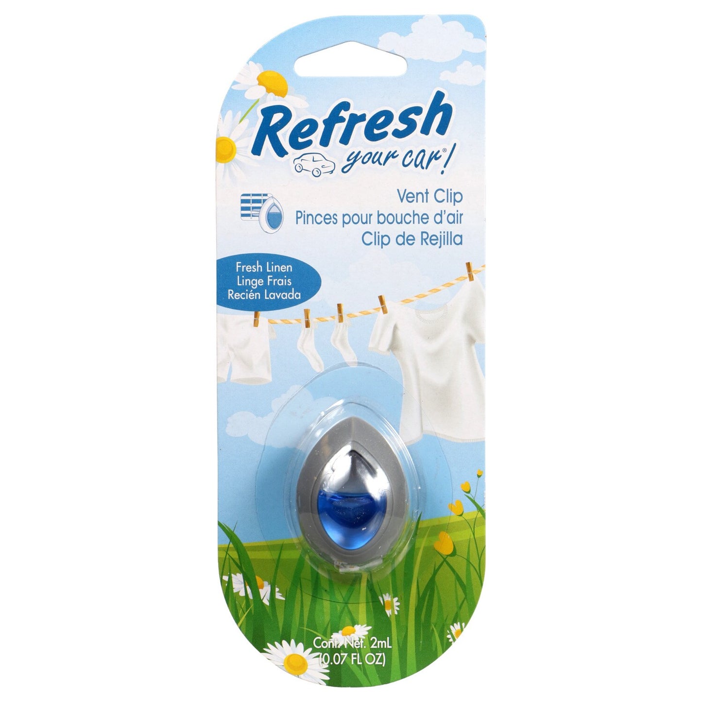 Refresh Your Car Vent Clips, 0.07 fl.oz. (Pack of 24)