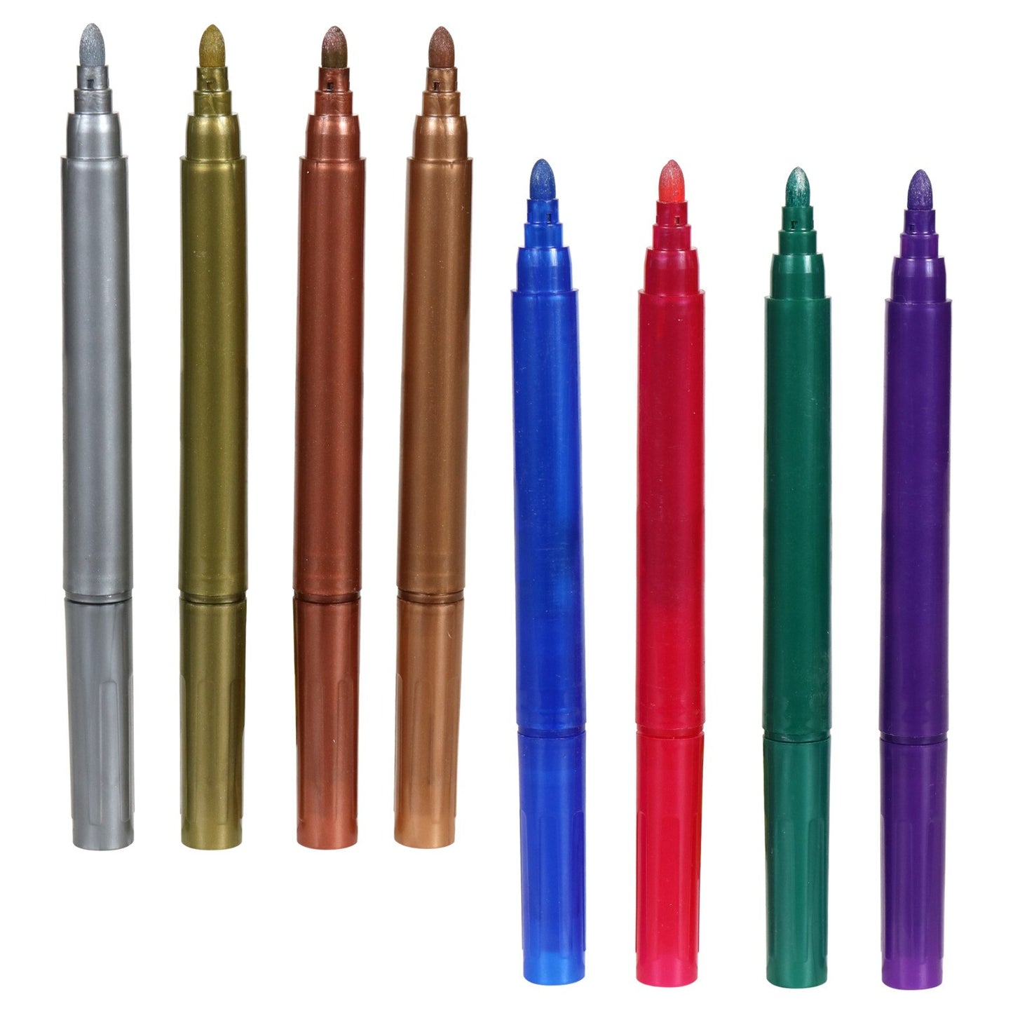 Jot Metallic All-Purpose Markers, 4-ct. Packs (Pack of 48)