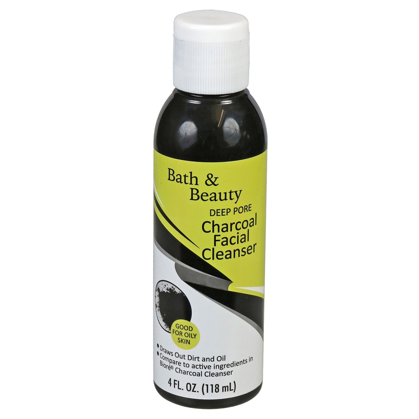 Bath & Beauty Deep Pore Charcoal Facial Cleanser, 4-oz. (Pack of 12)