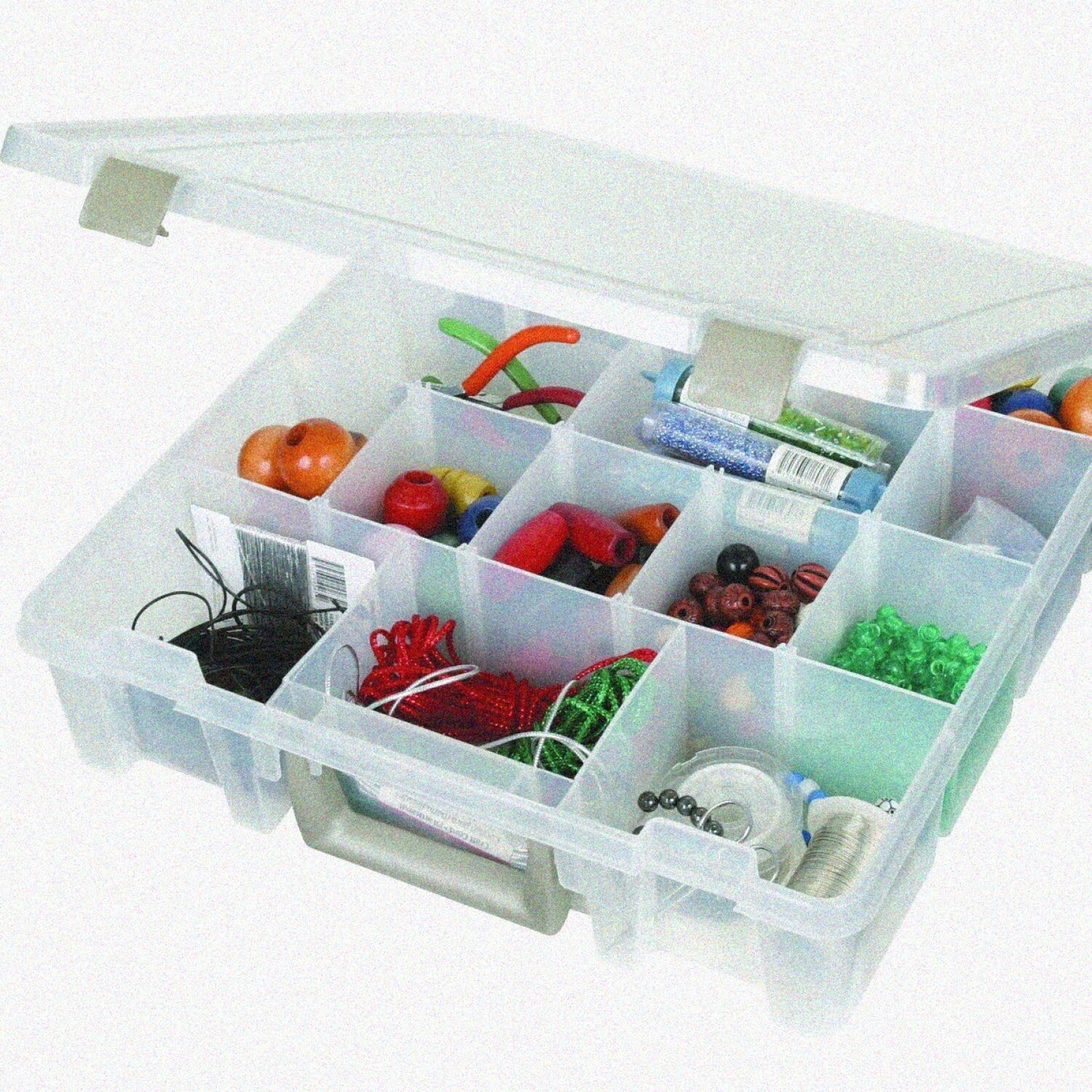 9007AB Plastic Storage Case with Removable Dividers