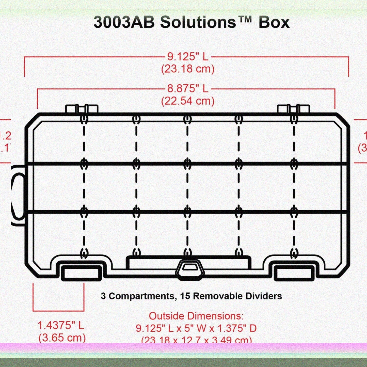 Small Art Supply Organizer with Removable Dividers